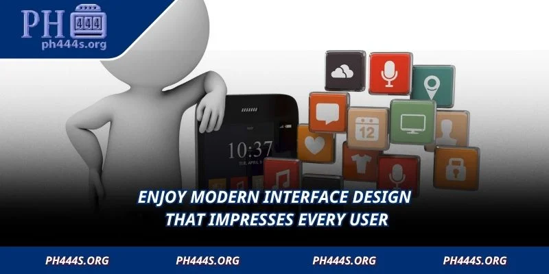 Enjoy modern interface design that impresses every user