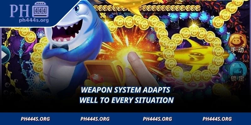 Weapon system adapts well to every situation