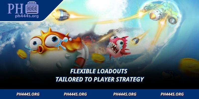 Flexible loadouts tailored to player strategy