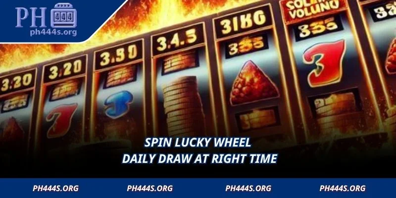 Spin Lucky Wheel Daily Draw at right time