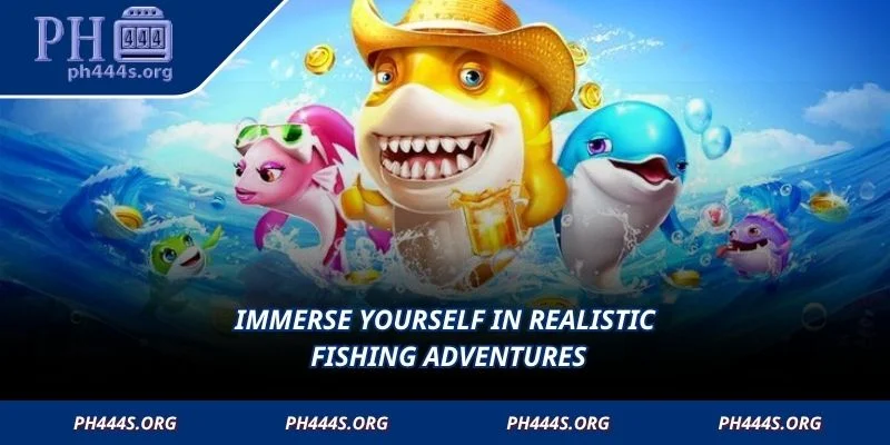 Immerse yourself in realistic fishing adventures
