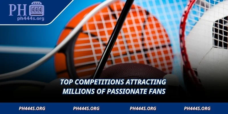 Top competitions attracting millions of passionate fans