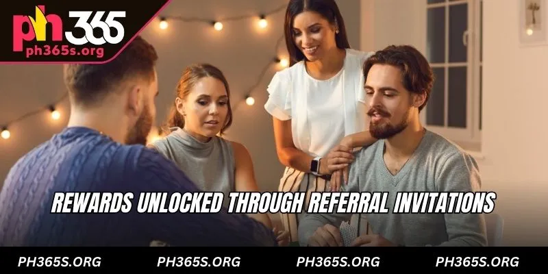 Rewards unlocked through referral invitations