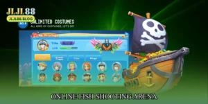 Online fish shooting arena