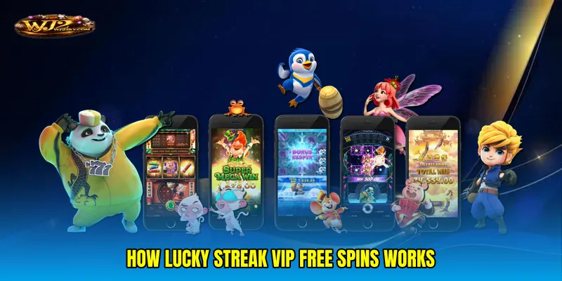 How Lucky streak VIP free spins works
