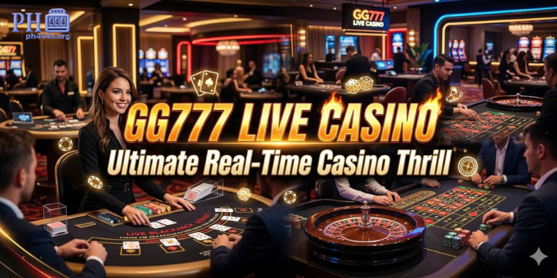GG777 Live Casino – Ultimate Real-Time Casino Thrill