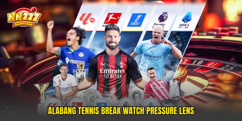 Alabang Tennis Break Watch pressure lens