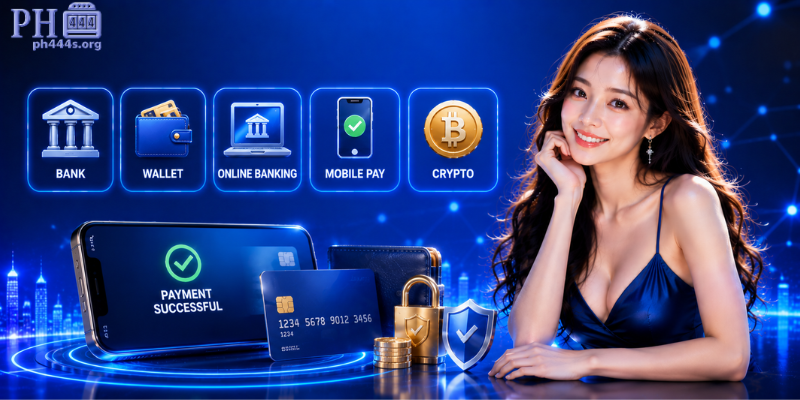 Wide Range of Payment Methods